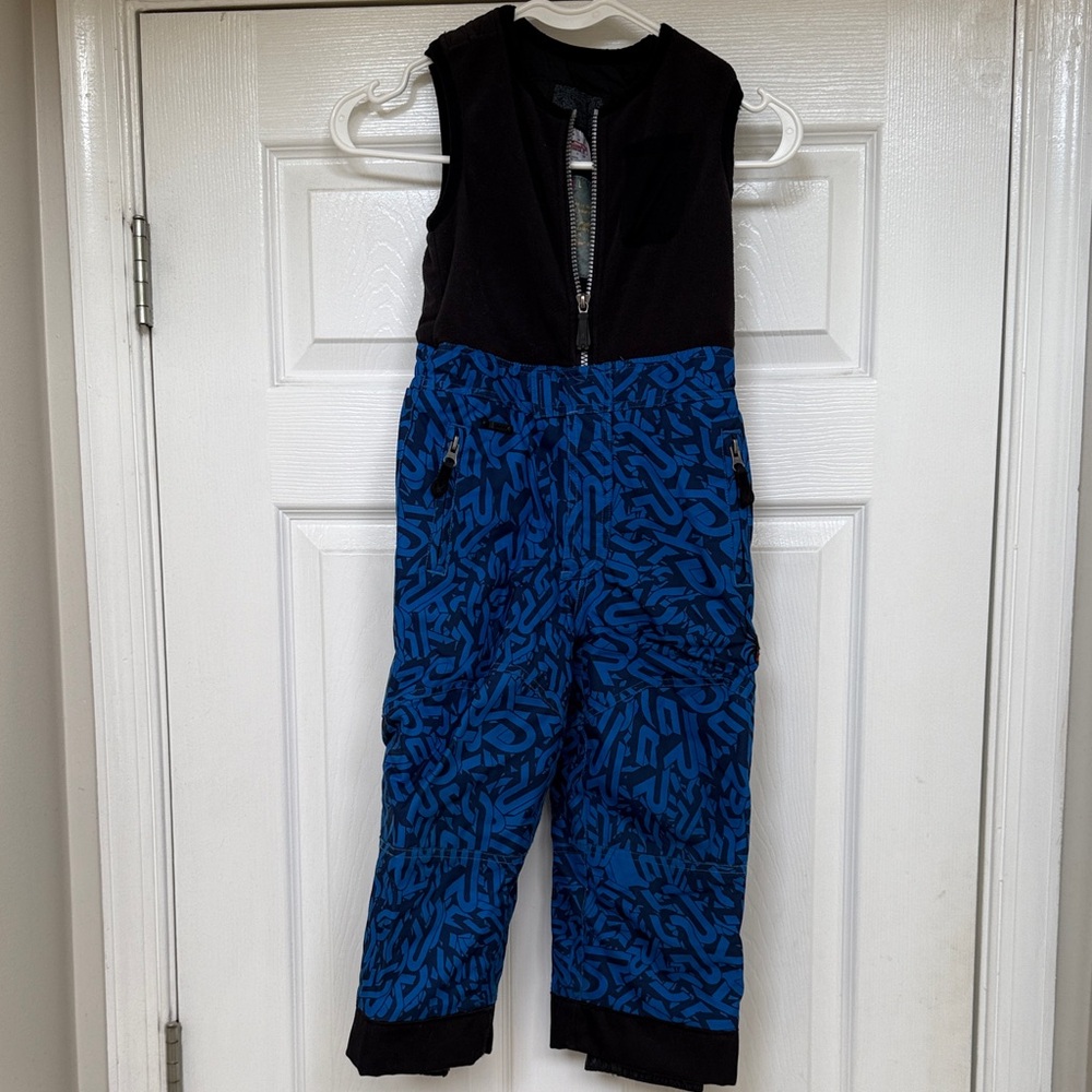 Spyder Black and Blue Kids Jacket